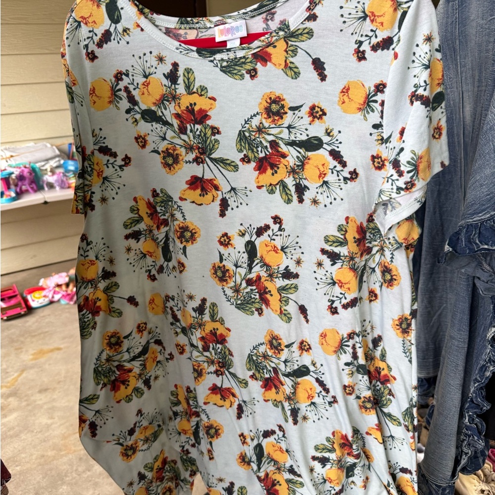Floral Print Women's Top